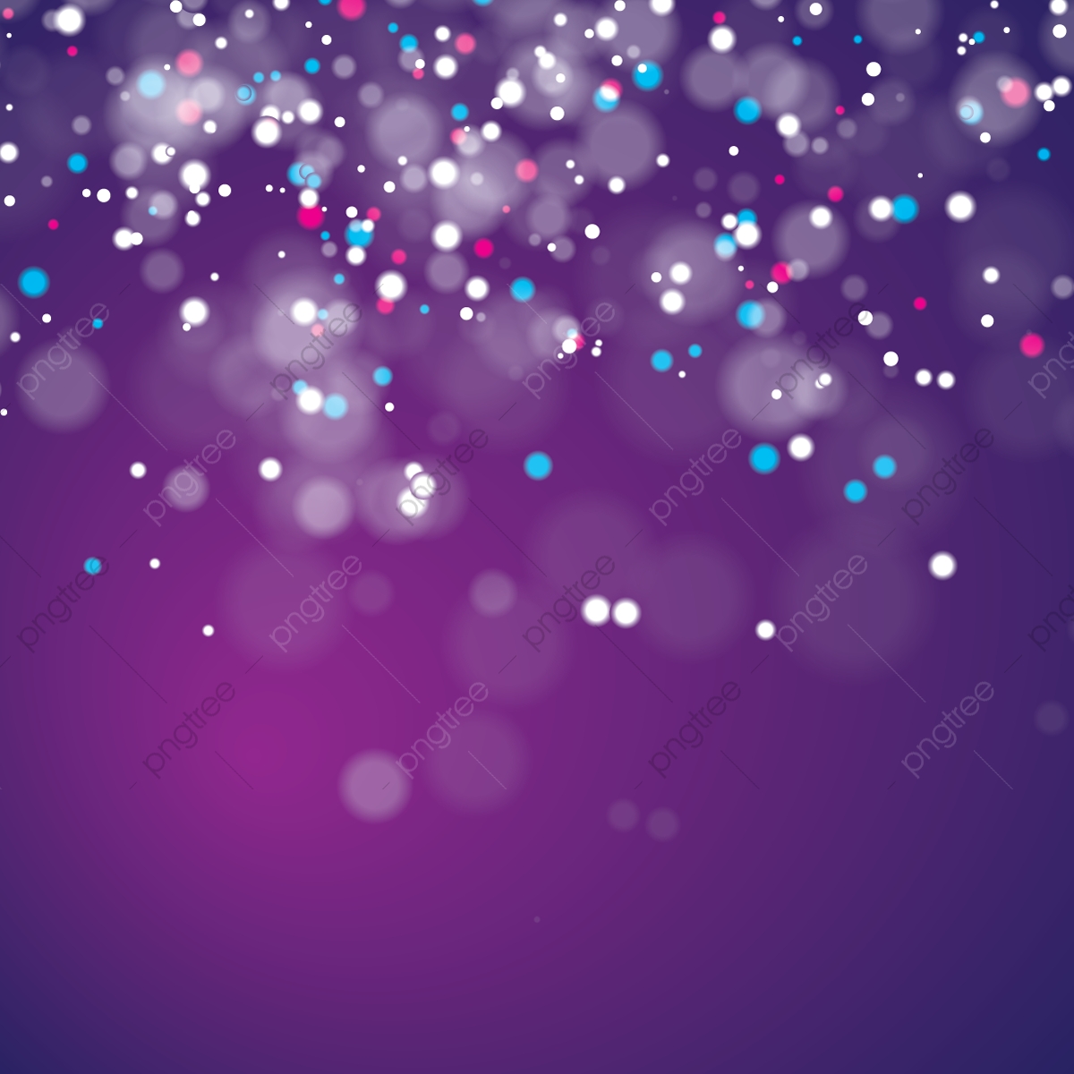 1200x1200 Abstract Bokeh Background Vector, Purple, Glitter, Space Png