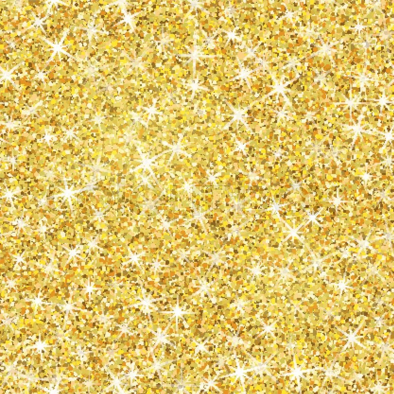 800x800 Seamless Gold Glitter Texture Isolated Stock Vector Colourbox