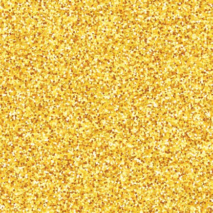 416x416 Abstract Gold Glitter Texture, Vector Background Premium Clipart