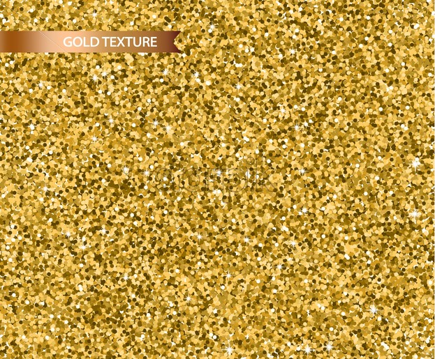 623x515 Golden Glitter Texture Vector Realistic Detailed Illustration