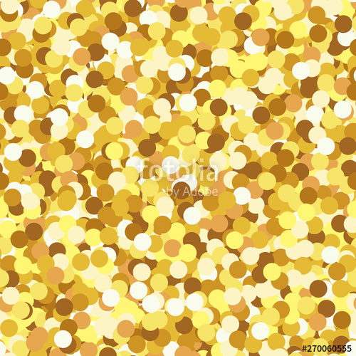 500x500 Shining Gold Glitter Texture Vector Seamless Pattern Sparkle