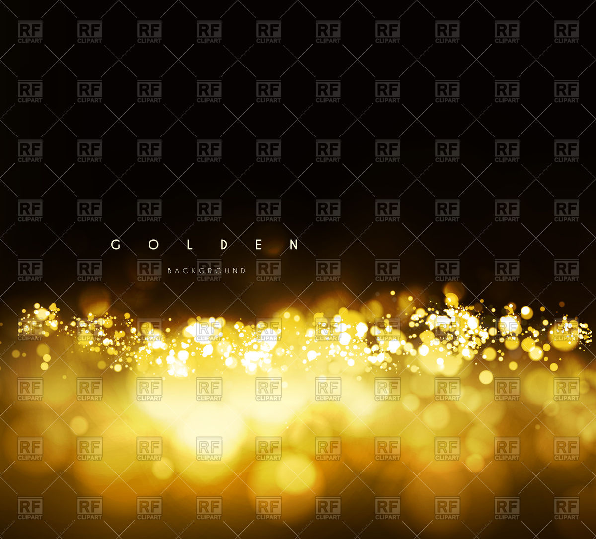 1200x1086 Background With Golden Bokeh Glitter Vector Image Of Backgrounds