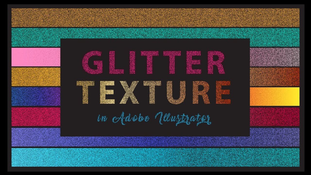 1280x720 Glitter Effect Illustrator