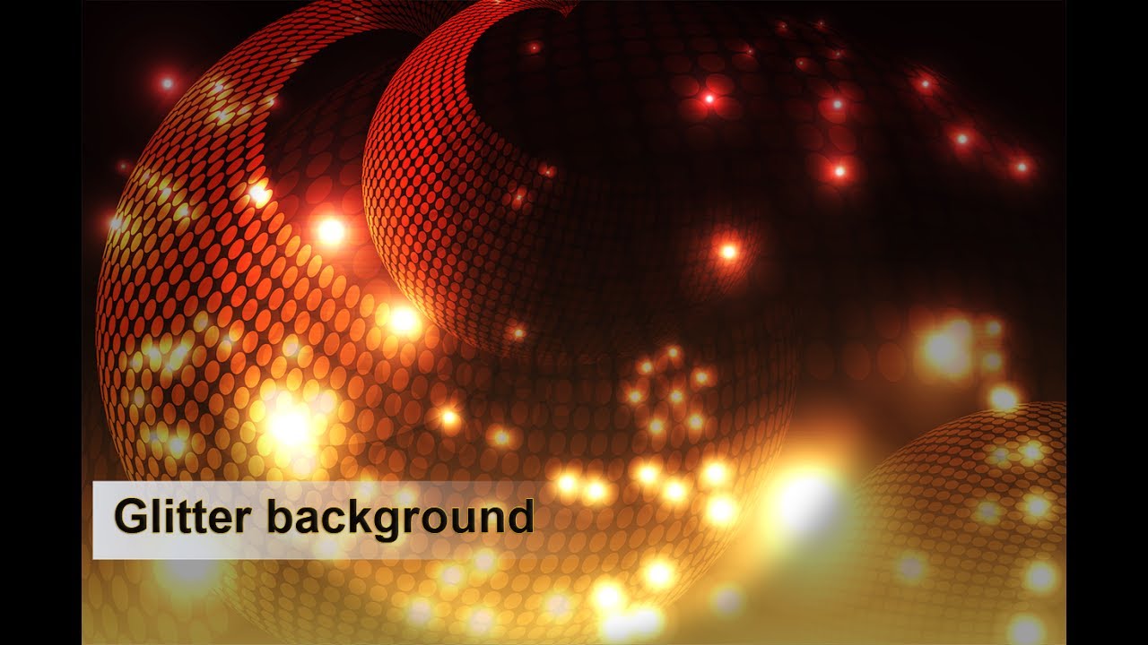 1280x720 Illustrator Glitter Background In Adobe Illustrator Cc