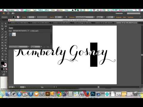 480x360 Create Glitter Text In Adobe Illustrator