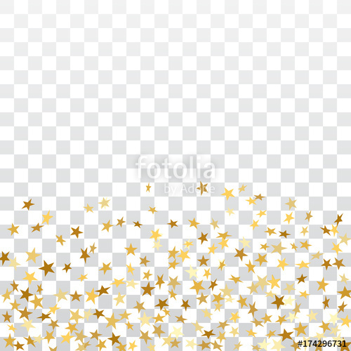 Gold Stars Falling Confetti Isolated On White Transparent 500x500 Gold Stars Falling Confetti Isolated On White Transparent