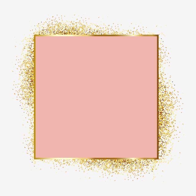 Rose Gold Metal Particles Glitter Frame, Framing Elements, Elegant 640x640 Rose Gold Metal Particles Glitter Frame, Framing Elements, Elegant