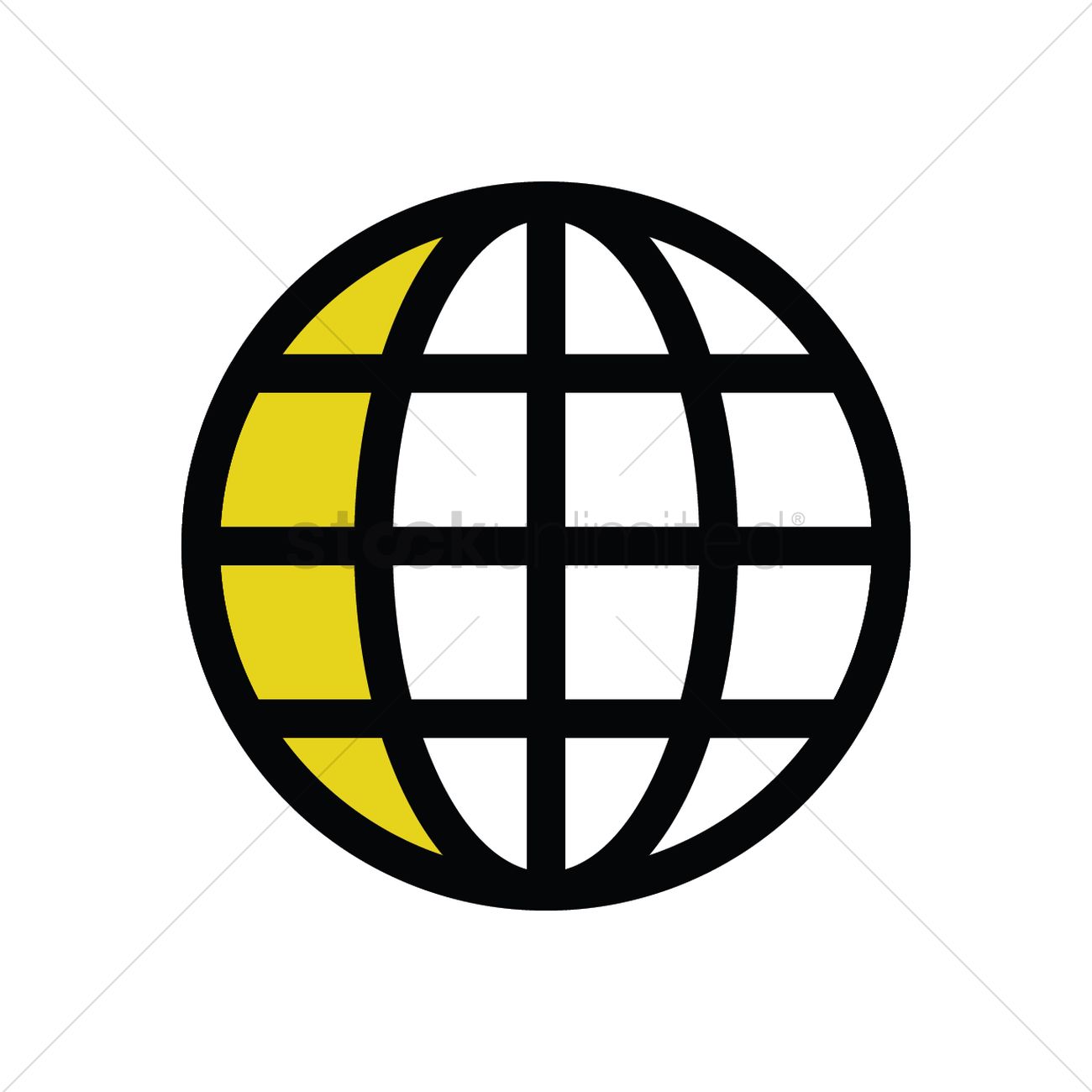 1300x1300 Global Icon Vector Image