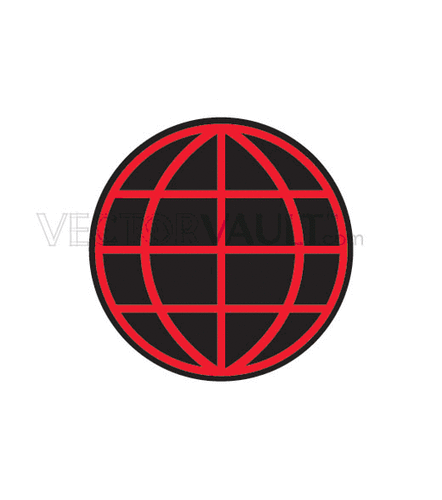 442x500 Buy Vector Global World Icon Royalty Free Illustration