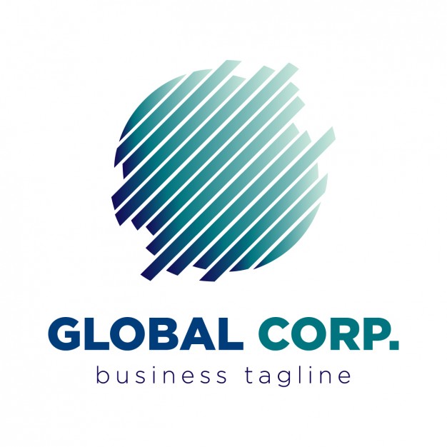 626x626 Global Corporation Logo Vector Free Download