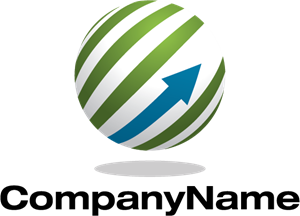 300x216 Globe Arrow Logo Vector