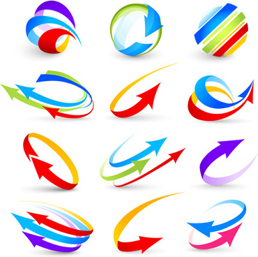 370x368 Vector Globe Arrow Logo Free Vector Download