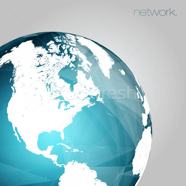 Globe Background Vector