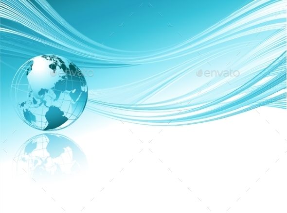 590x439 Business Elegant Abstract Background With Globe Vector