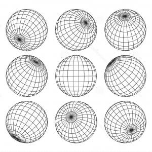 300x300 D Earth Globe Of Vector Hoodamathrun