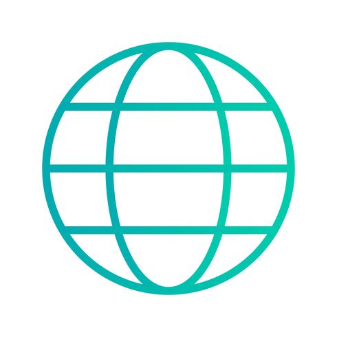 490x490 Vector Globe Icon