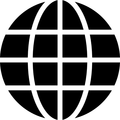 512x512 Earth Globe Symbol Of Grid Free Vector Icons Designed