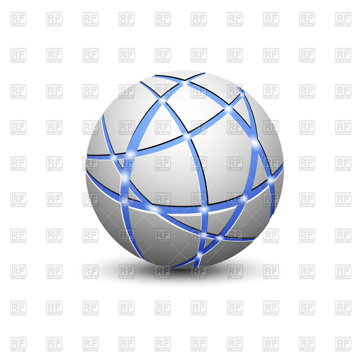 1200x1200 Abstract Globe Icon With Communication Lines Vector Image Of Icons