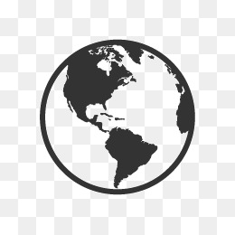 260x260 Black Abstract Earth Vector Material, Ea