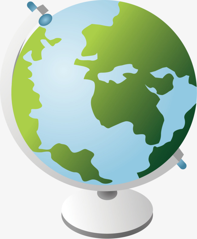 650x790 Globe Png Vector Material, Globe Vector, Cartoon, Cartoon Globe