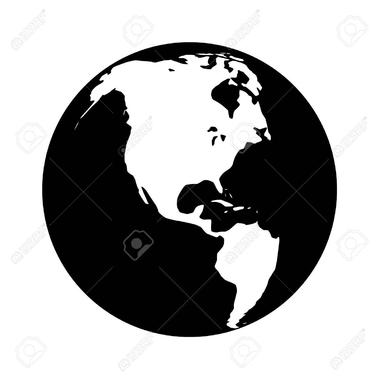 Globe Map Of The World Vector Download Them And Print 1300x1300 Globe Map Of The World Vector Download Them And Print