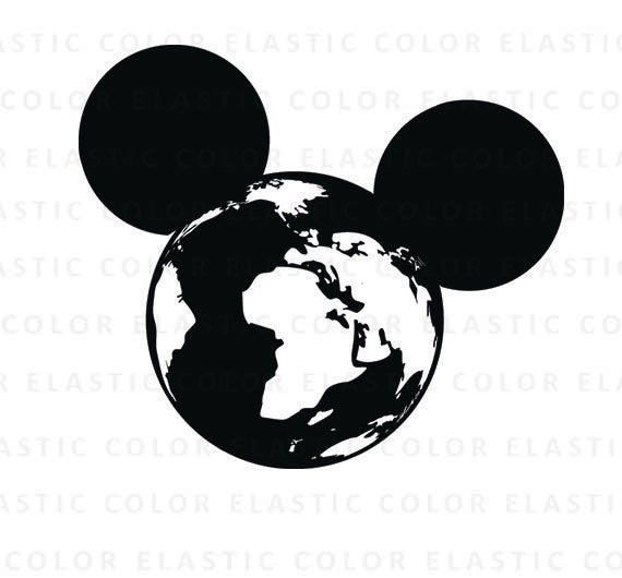 Mickey Mouse Mickey Globe Clipart Mickey Design Etsy 570x530 Mickey Mouse Mickey Globe Clipart Mickey Design Etsy