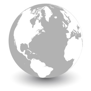 300x300 Earth Globe Vector Free Vectors Ui Download