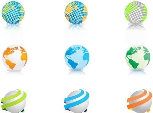 498x368 Globe Free Vector Download