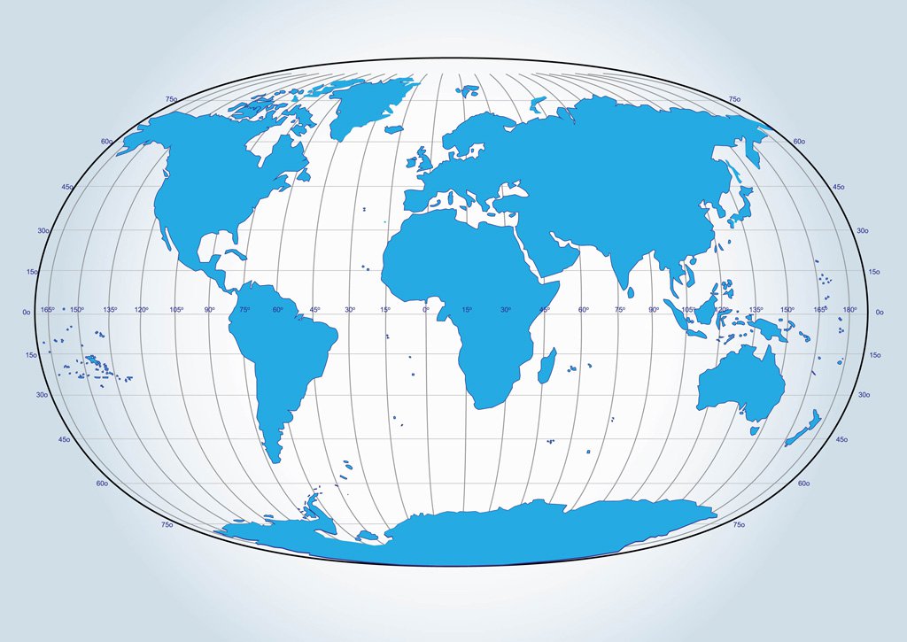 1024x725 Vector Globe Vector Art Graphics