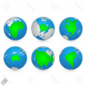 300x300 Dotted World Map Background Earth Globe Vector Catchsplace
