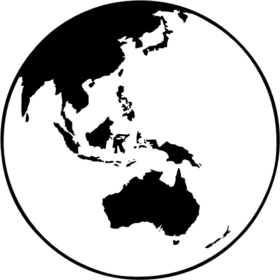 556x555 Earth Globe Oceania Clip Art Free Vector In Open Office Drawing