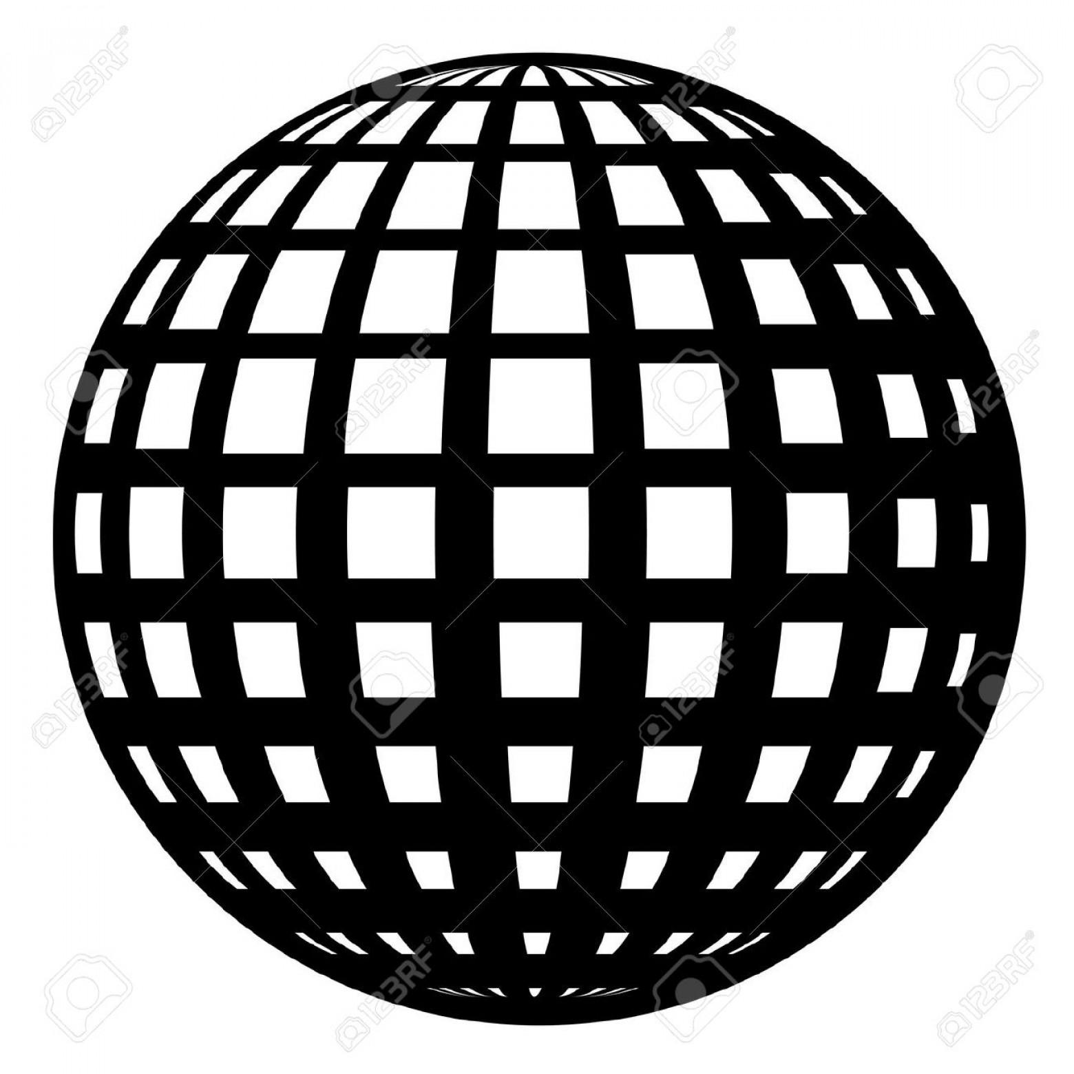 1560x1560 Exclusive Globe Clipart Black And White Vector Graphic