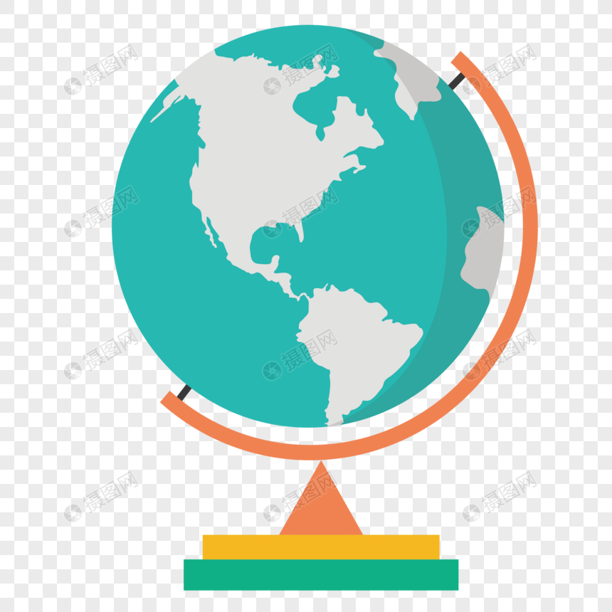 860x860 Cartoon Globe Vector Material Png Image Picture Free Download