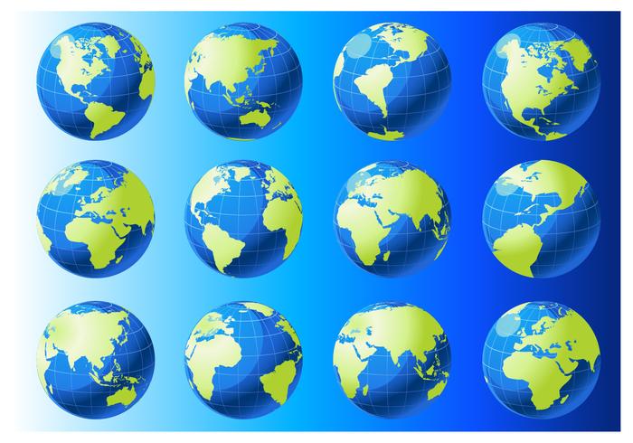 Globe Vector Free Download At Vectorified.com | Collection Of Globe ...