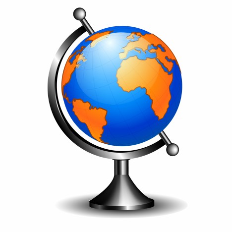 Globe Vector Free Download At Vectorified.com | Collection Of Globe ...