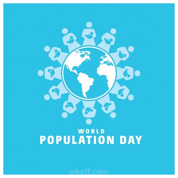 626x626 World Population Day Globe Vector Free Download