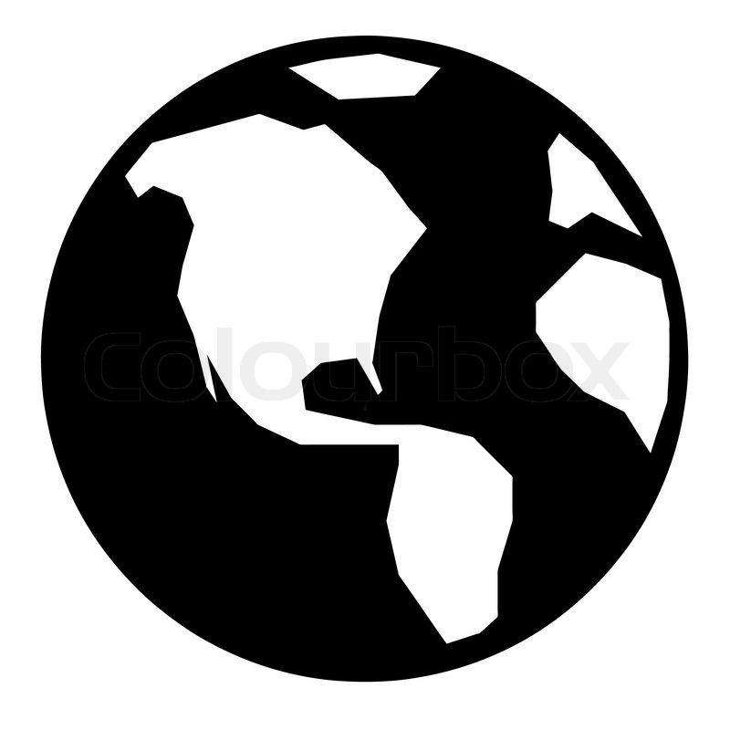 Globe Vector Graphic