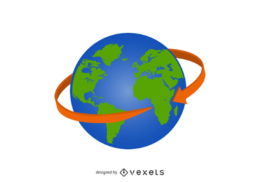 371x260 Globe Vector Graphics To Download