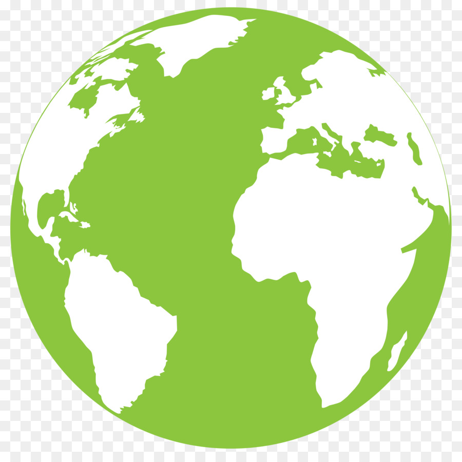 900x900 World Map Globe Vector Graphics