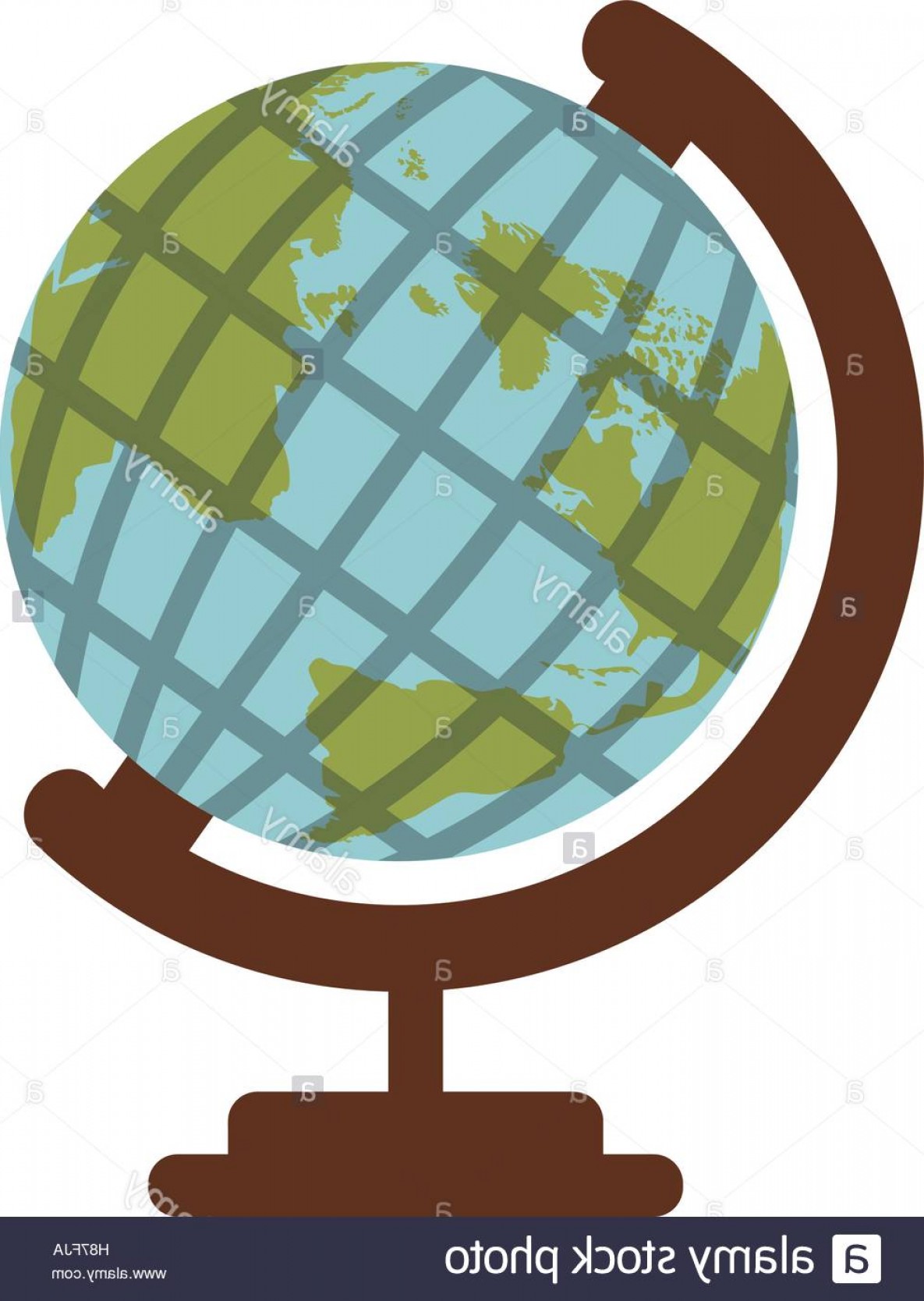 1185x1668 Stock Photo Earth Planet Globe Icon Over White Background
