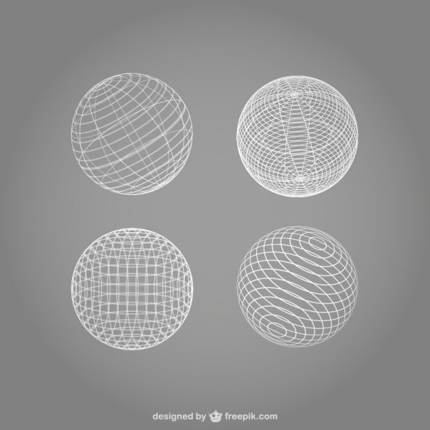 Sphere Wireframe Design Free Vector 626x626 Sphere Wireframe Design Free Vector