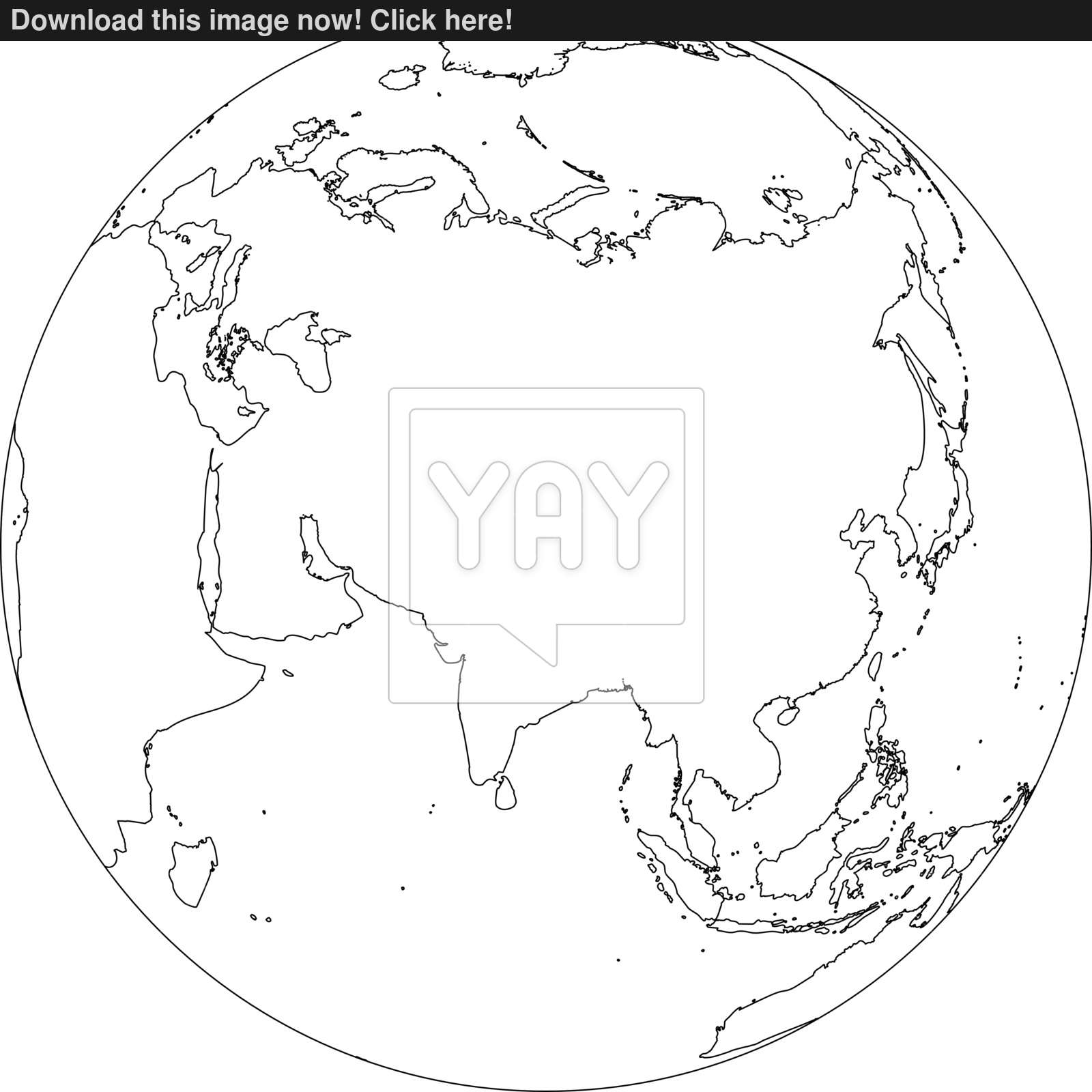 Earth Globe Wireframe Focused On Asia Vector Illustration 1600x1600 Earth Globe Wireframe Focused On Asia Vector Illustration