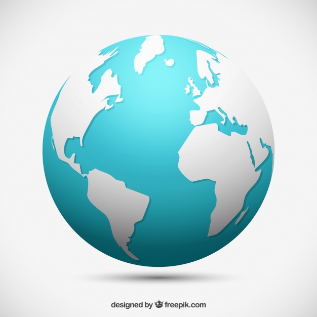 626x626 Decorative Earth Globe Vector Free Download
