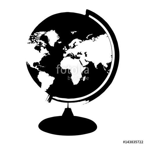 500x500 Globo Terraqueo Stock Image And Royalty Free Vector