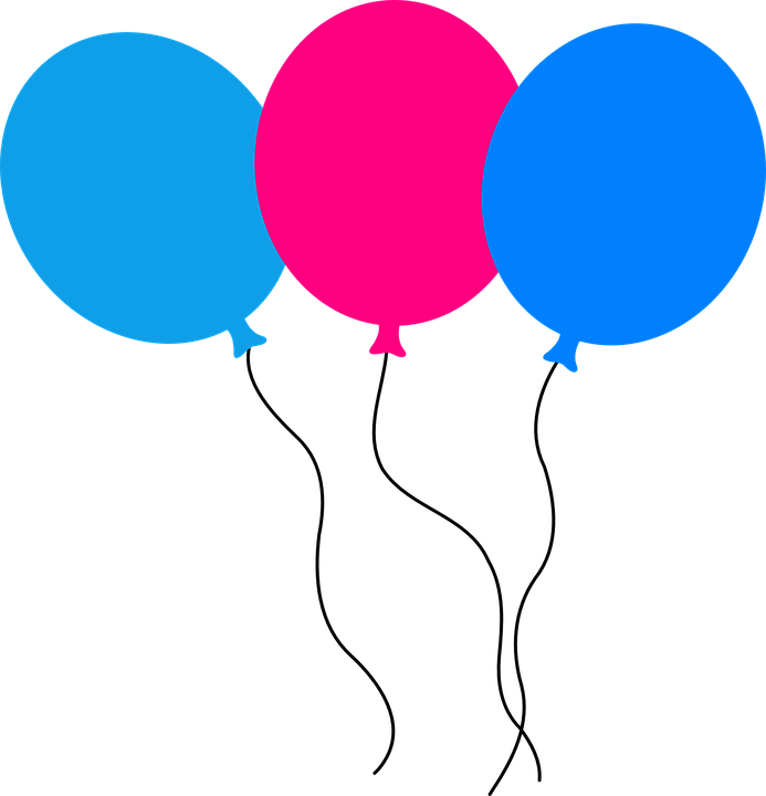 693x720 Globos Png Vector Vector, Clipart