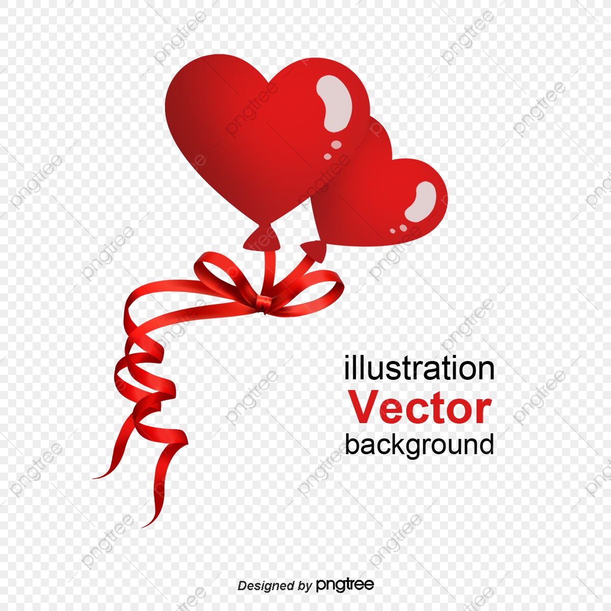 1200x1200 Material De Vector De San Globo Rojo, Globos En Forma De