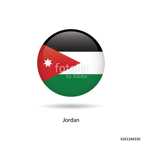 500x500 Jordan Flag