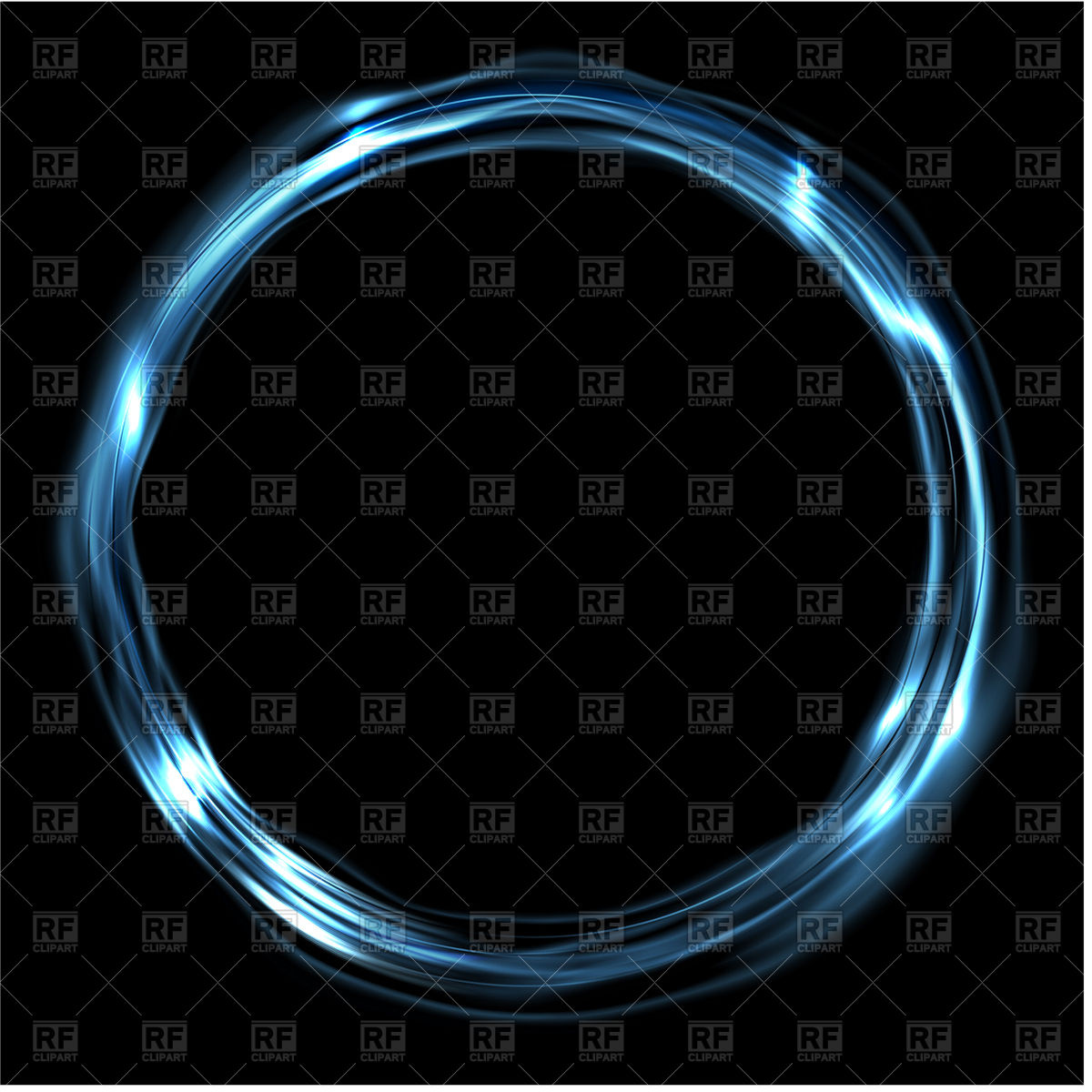 Blue Glossy Iridescent Ring Circle Vector Image Of Borders 1200x1200 Blue Glossy Iridescent Ring Circle Vector Image Of Borders
