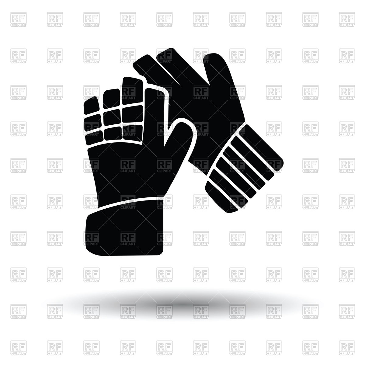 1200x1200 Soccer Goalkeeper Gloves Icon Vector Image Of Sport And Leisure