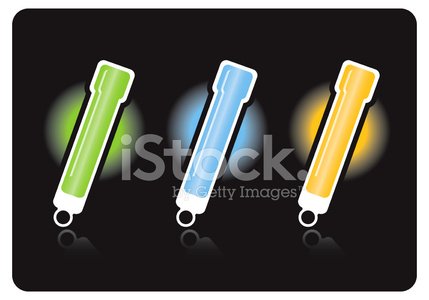 429x300 Glow Sticks Stock Vectors